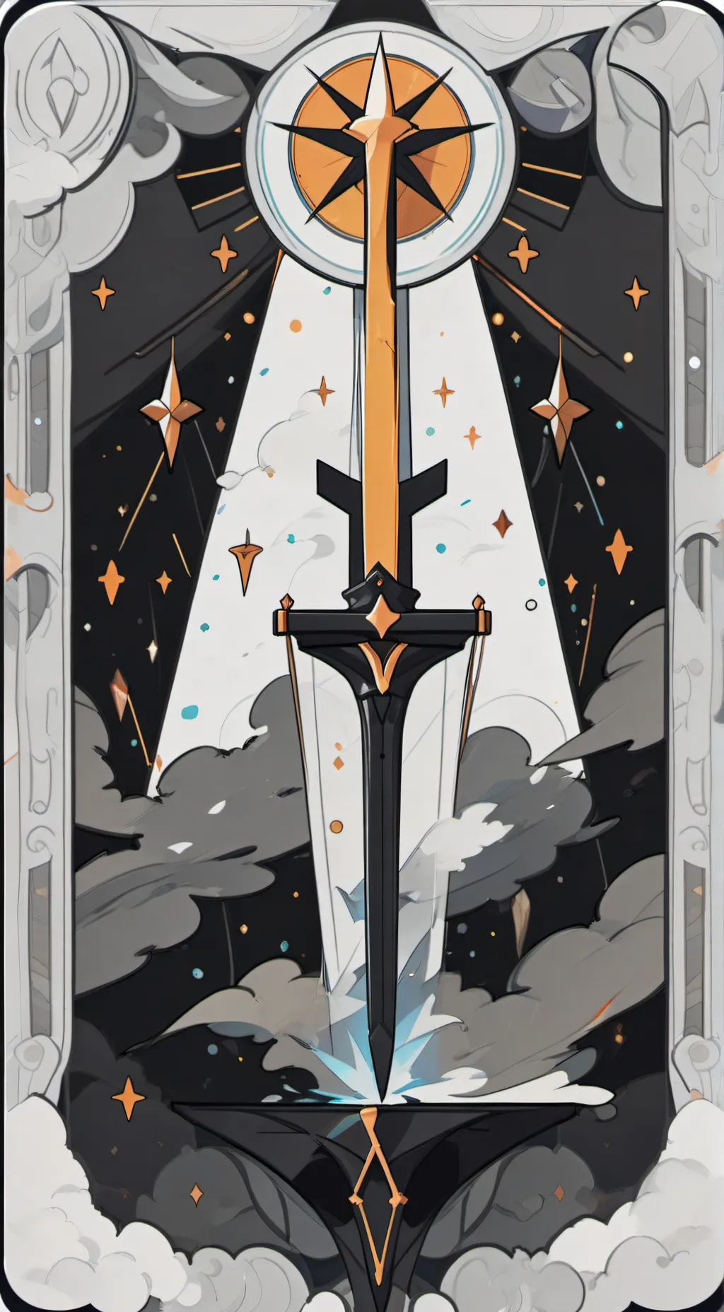 ai character: cards of fate background