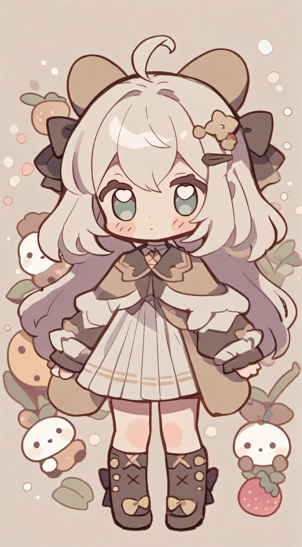 ai character: juego del calamar  background