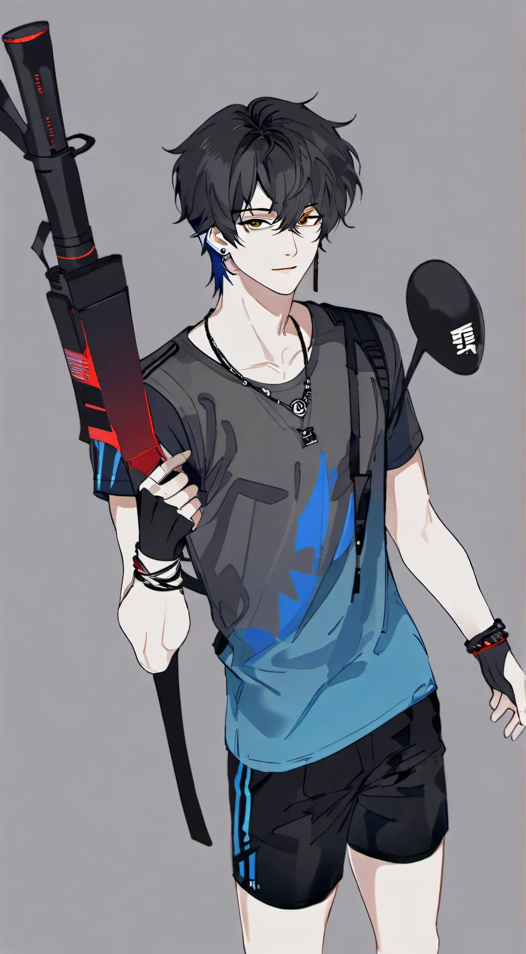 ai character: Boys only school~ background