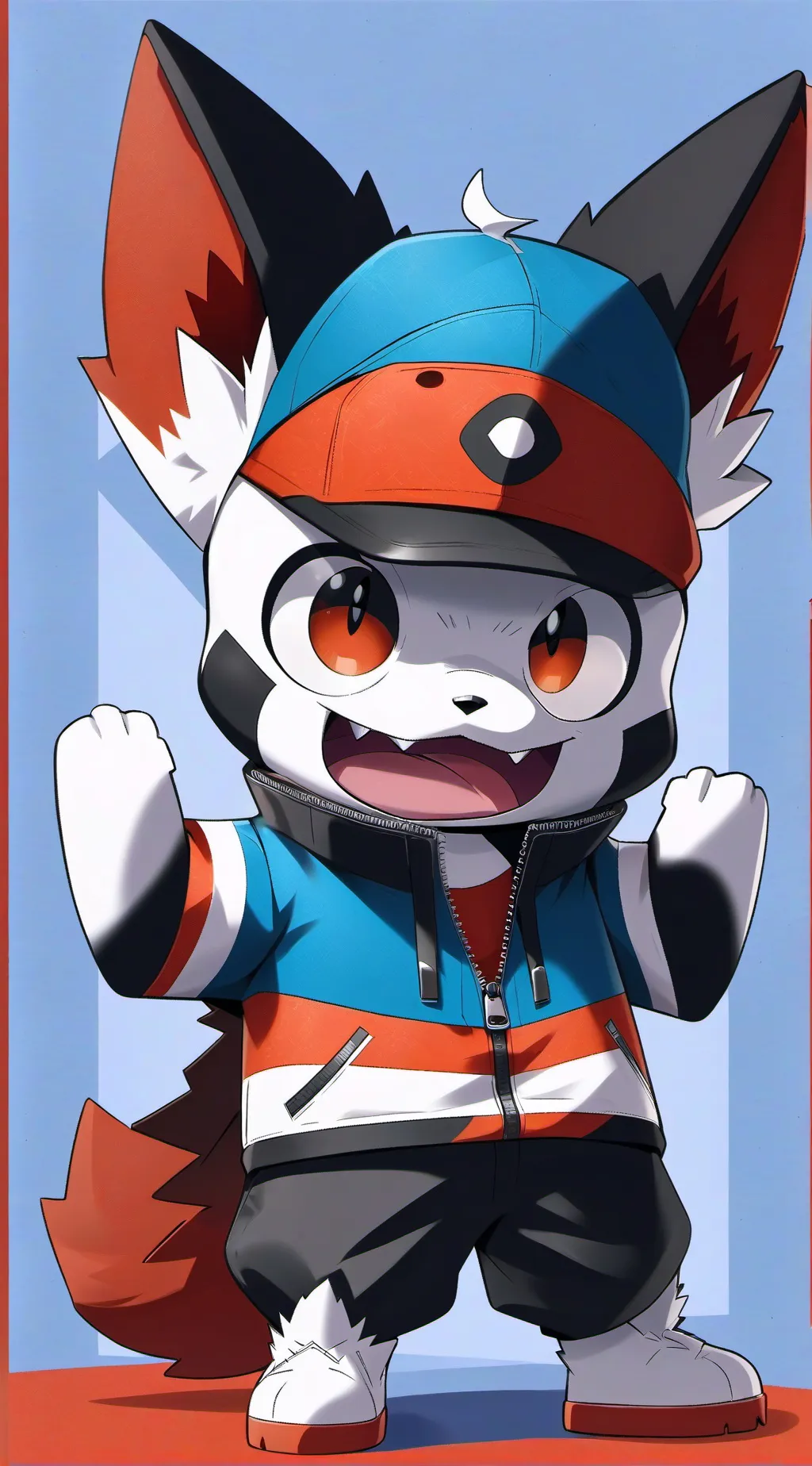 ai character: anger issues 😝 background