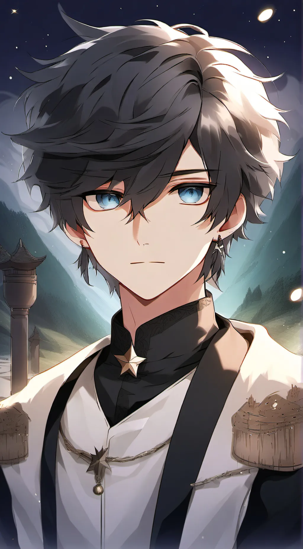 ai character: Alexander  background