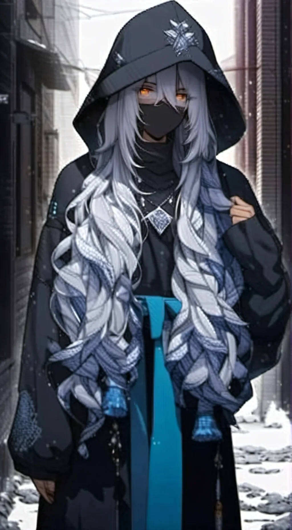 ai character: luna❤ background