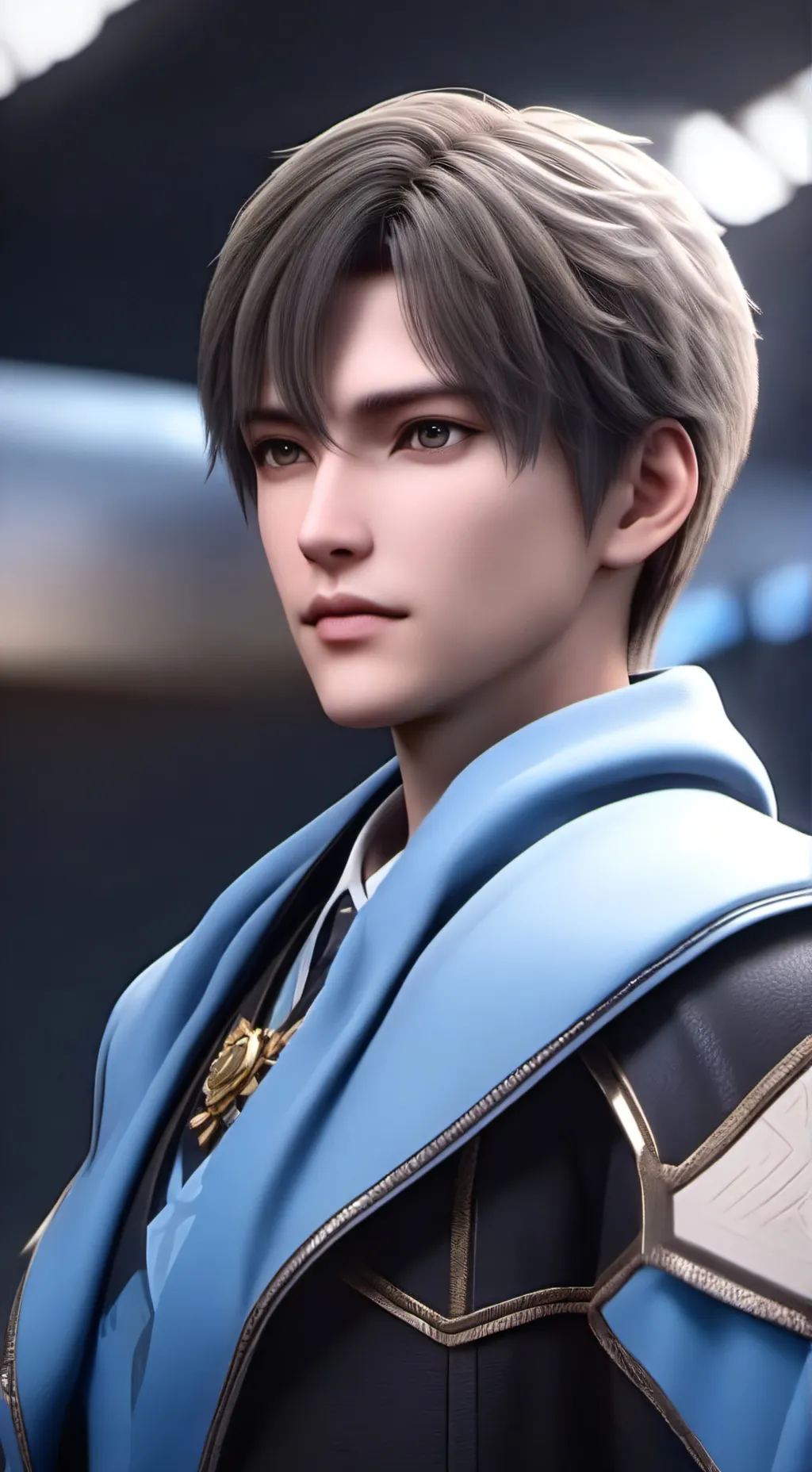 ai character: ✨Aron✨ background