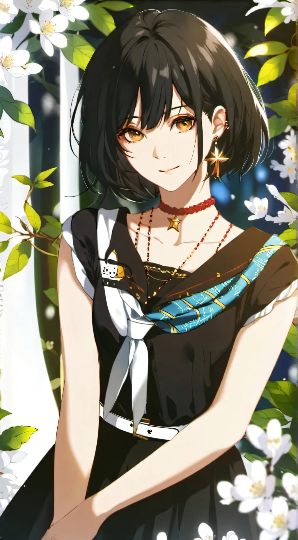 ai character: luna background