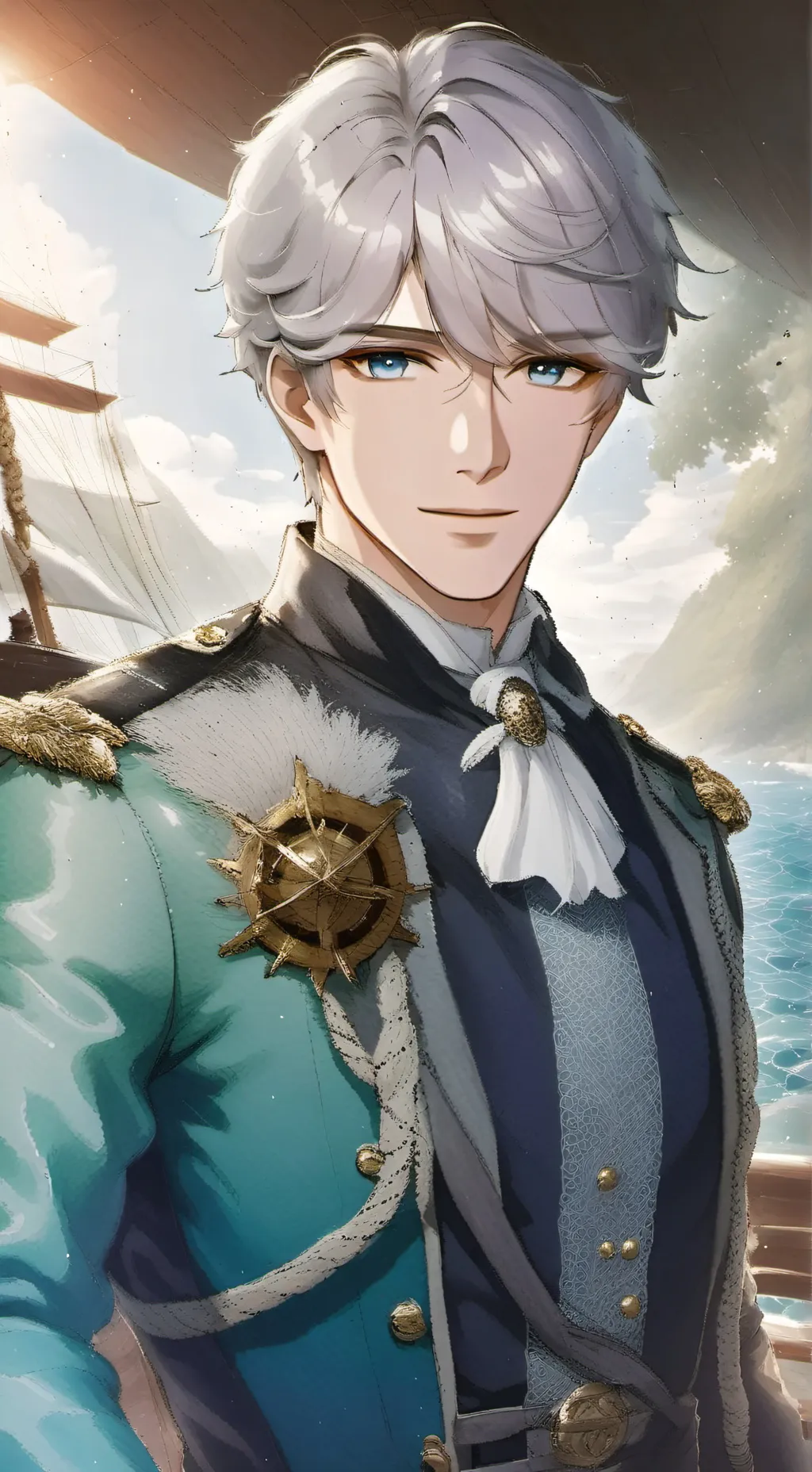 ai character: Captain Jean Noir background