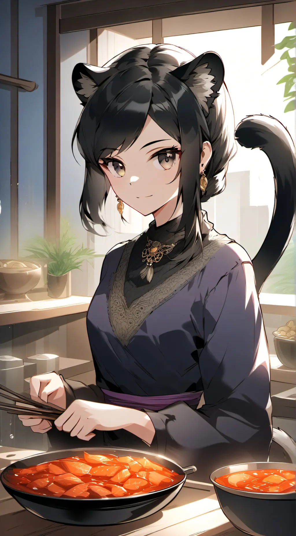 ai character: Rara background