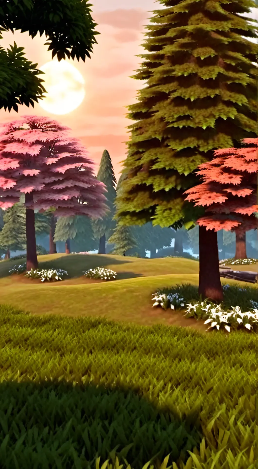 ai character: Go outside background