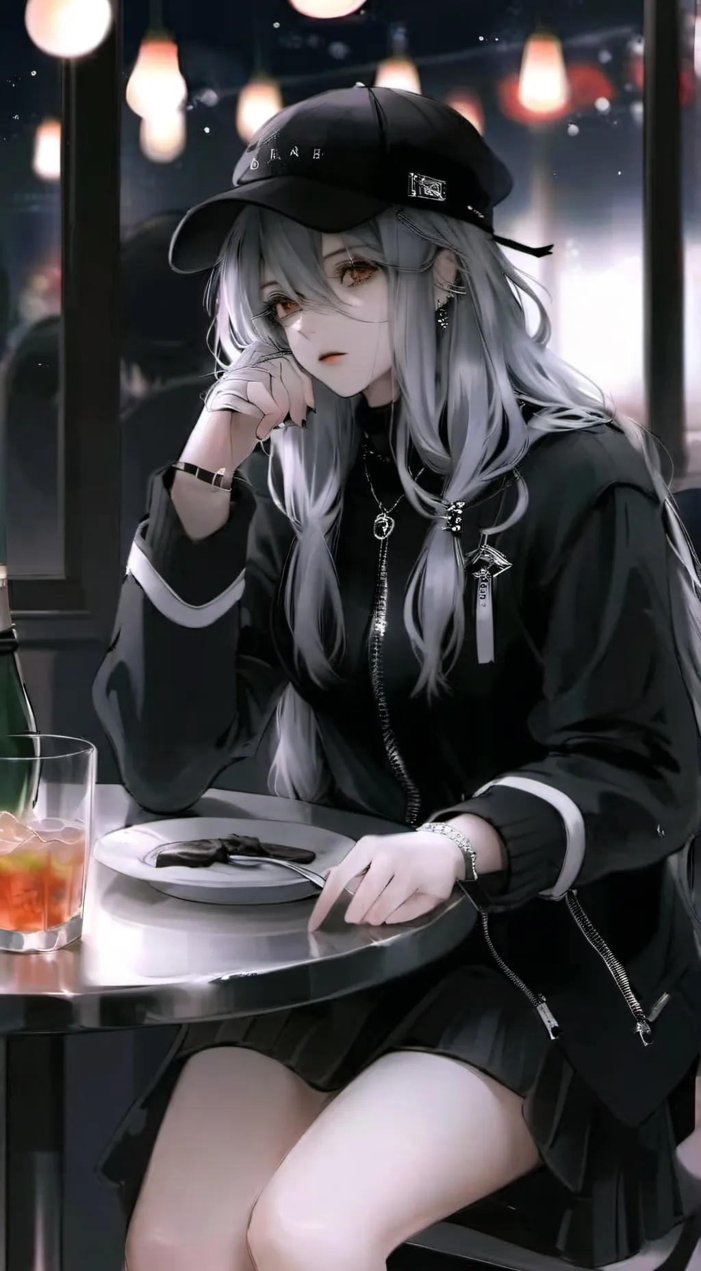 ai character: Olive so chin background