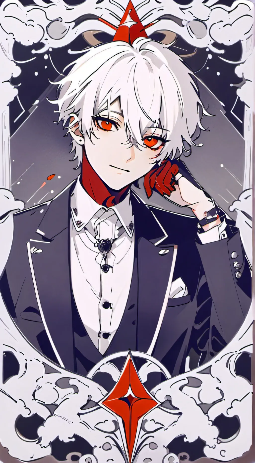 ai character: $marck$ background