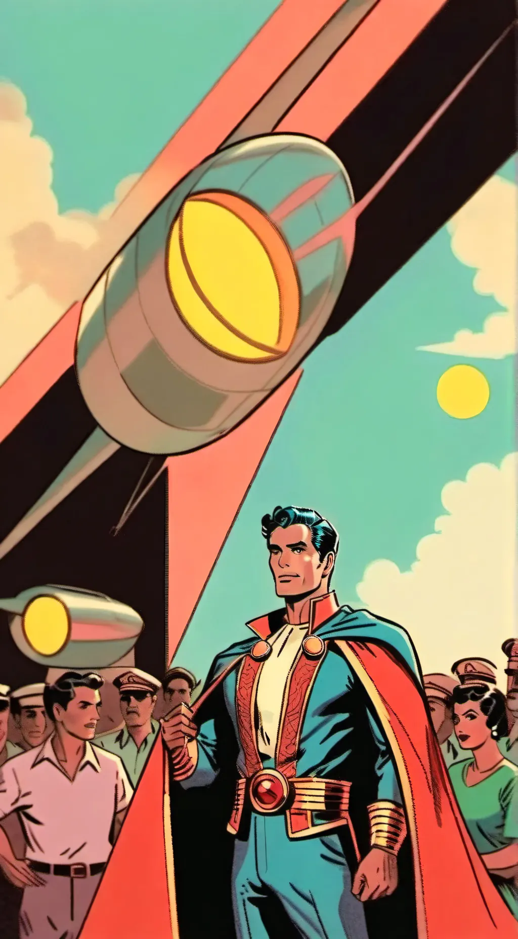 ai character: Super man July 11 background