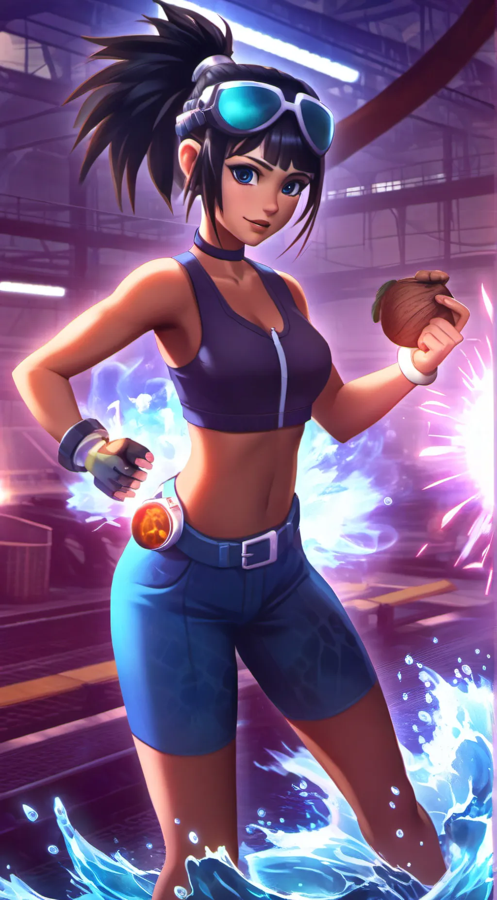 ai character: Coconutia background