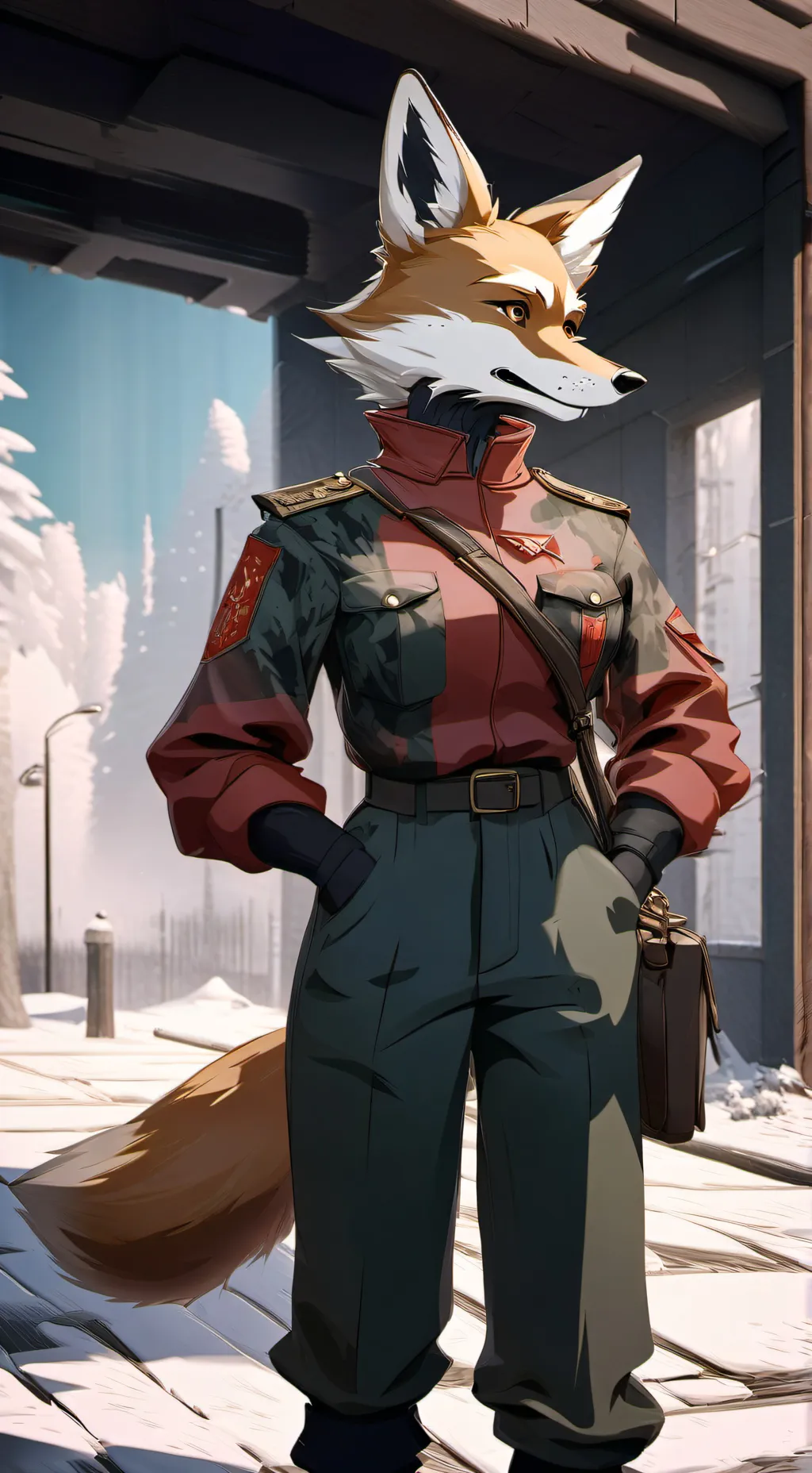 ai character: Silvia  background