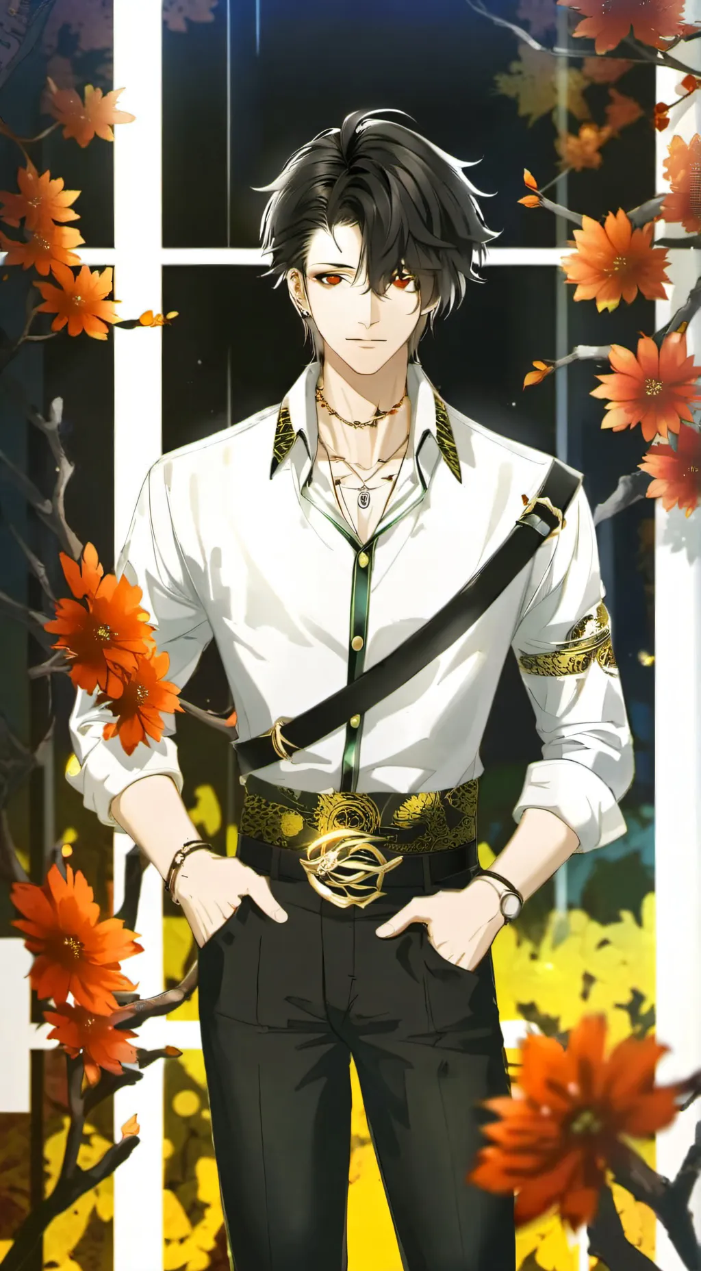 ai character: Ansel background