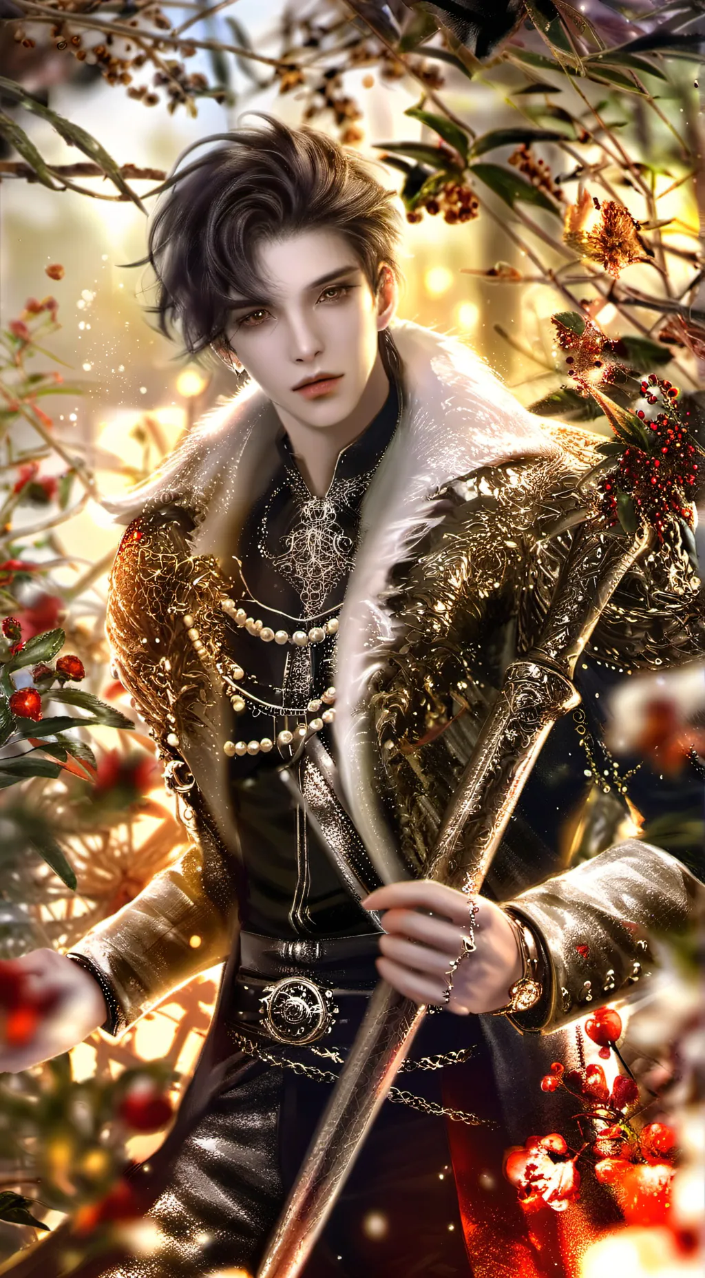 ai character: villain and hero background