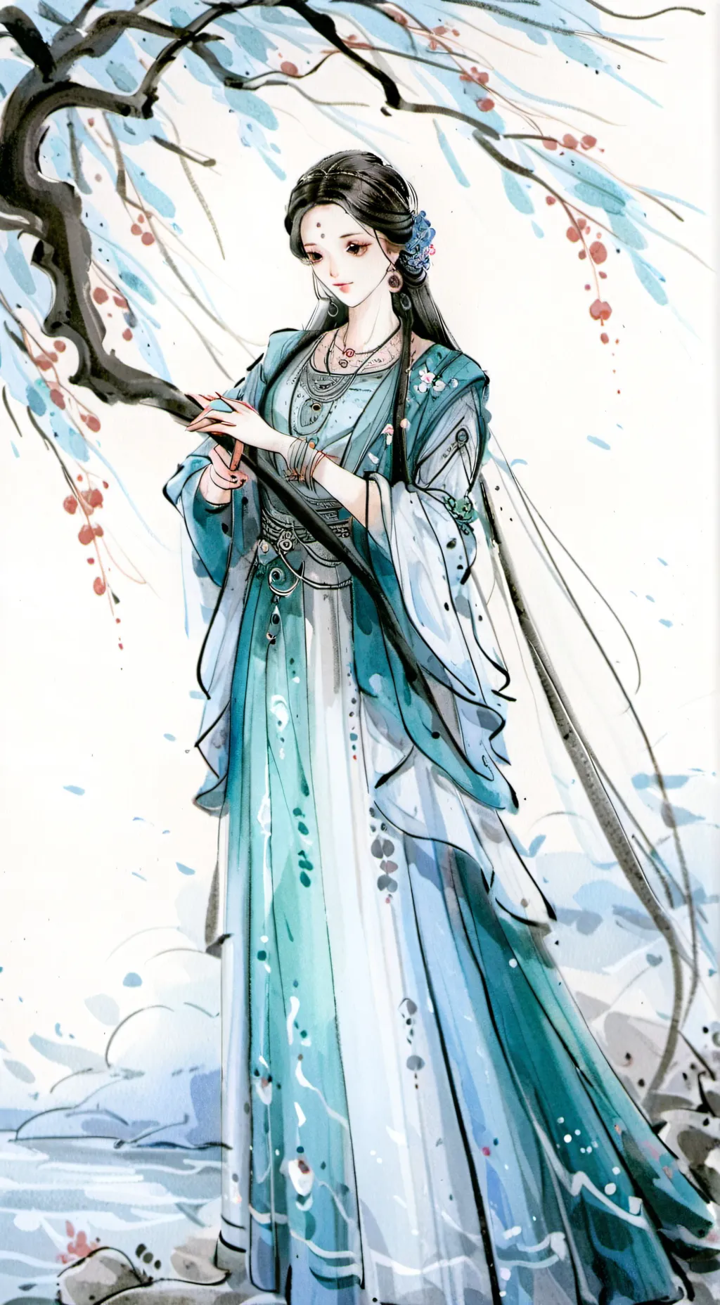 ai character: SHELLY is cry background