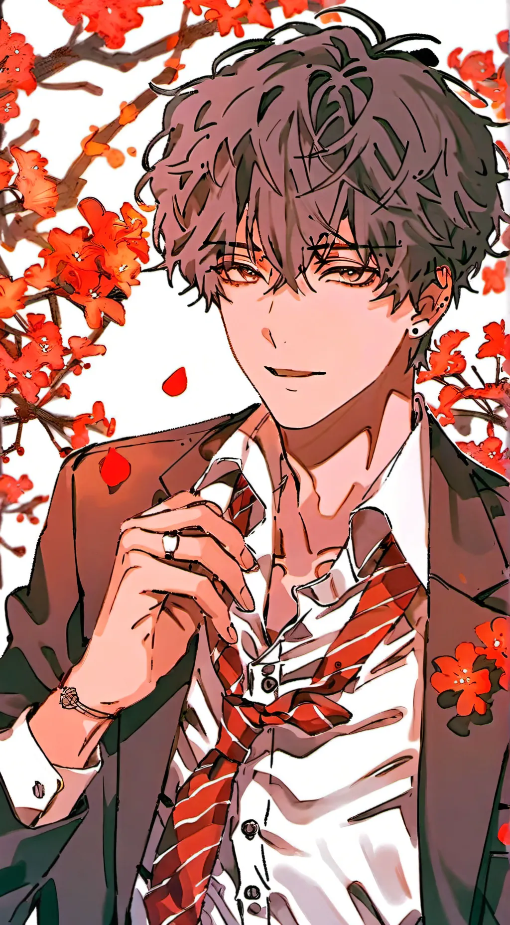 ai character: °•¤Haruki•¤° background