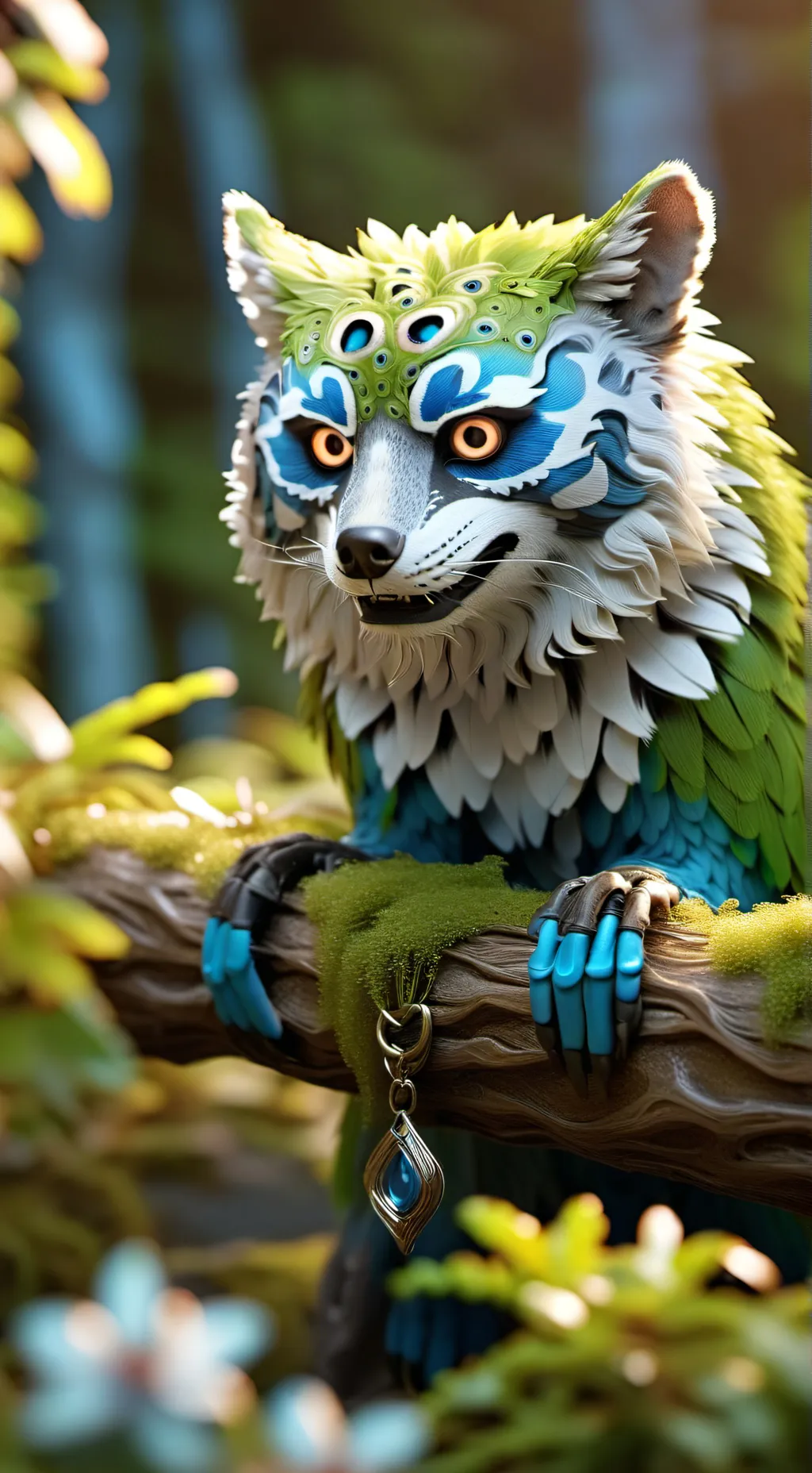 ai character: lobo background