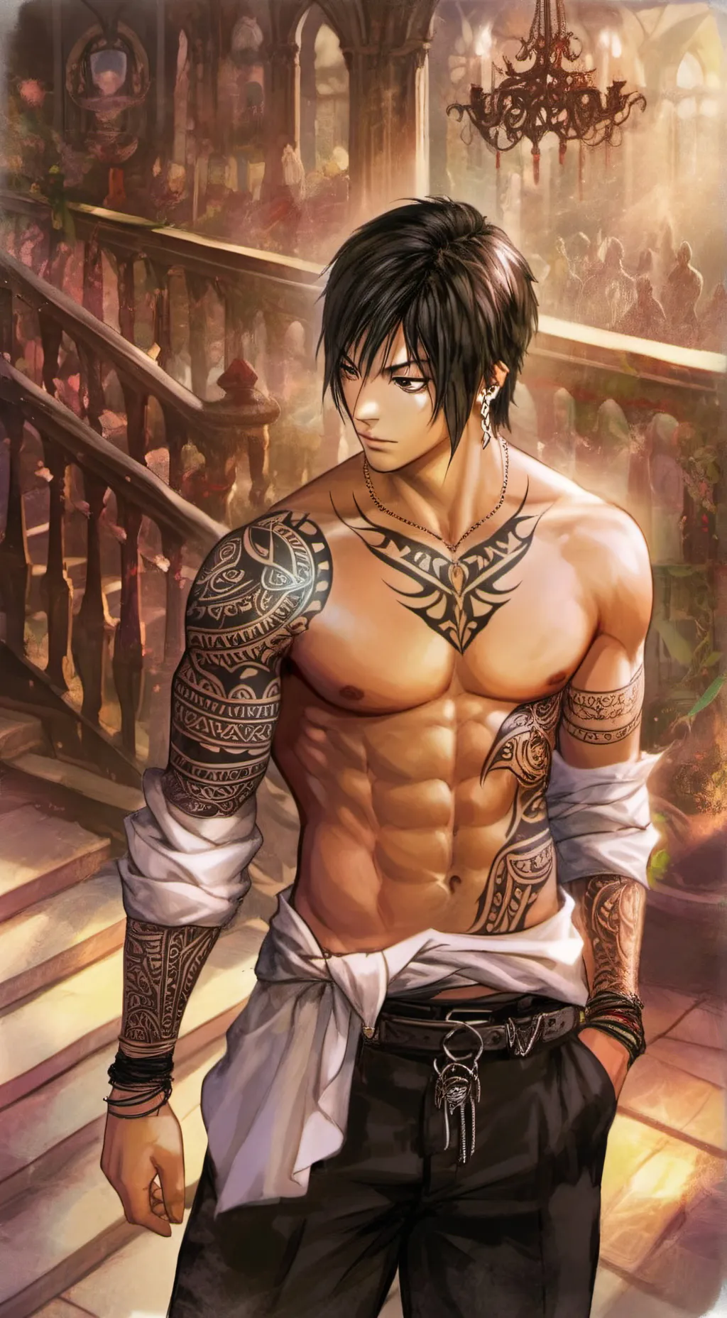 ai character: Kyron background