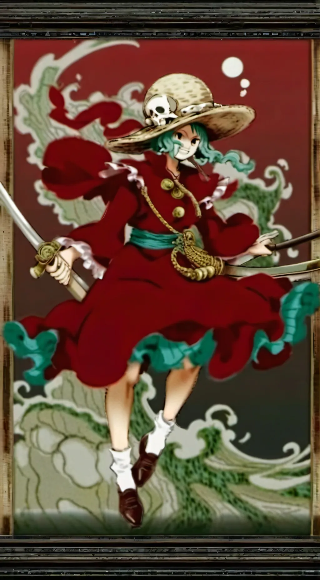 ai character: One piece X you!! background