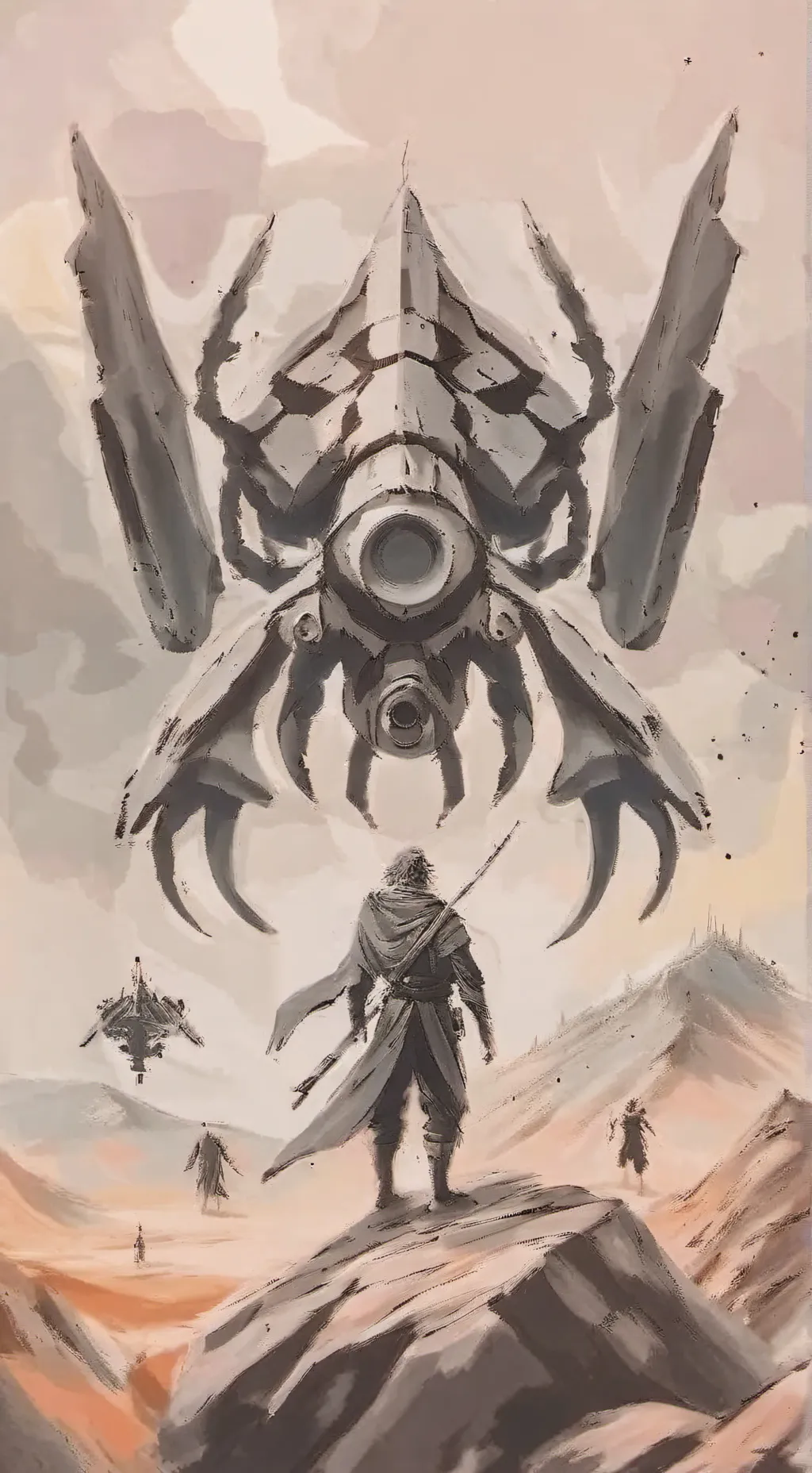 ai character: MultiDrone madness background