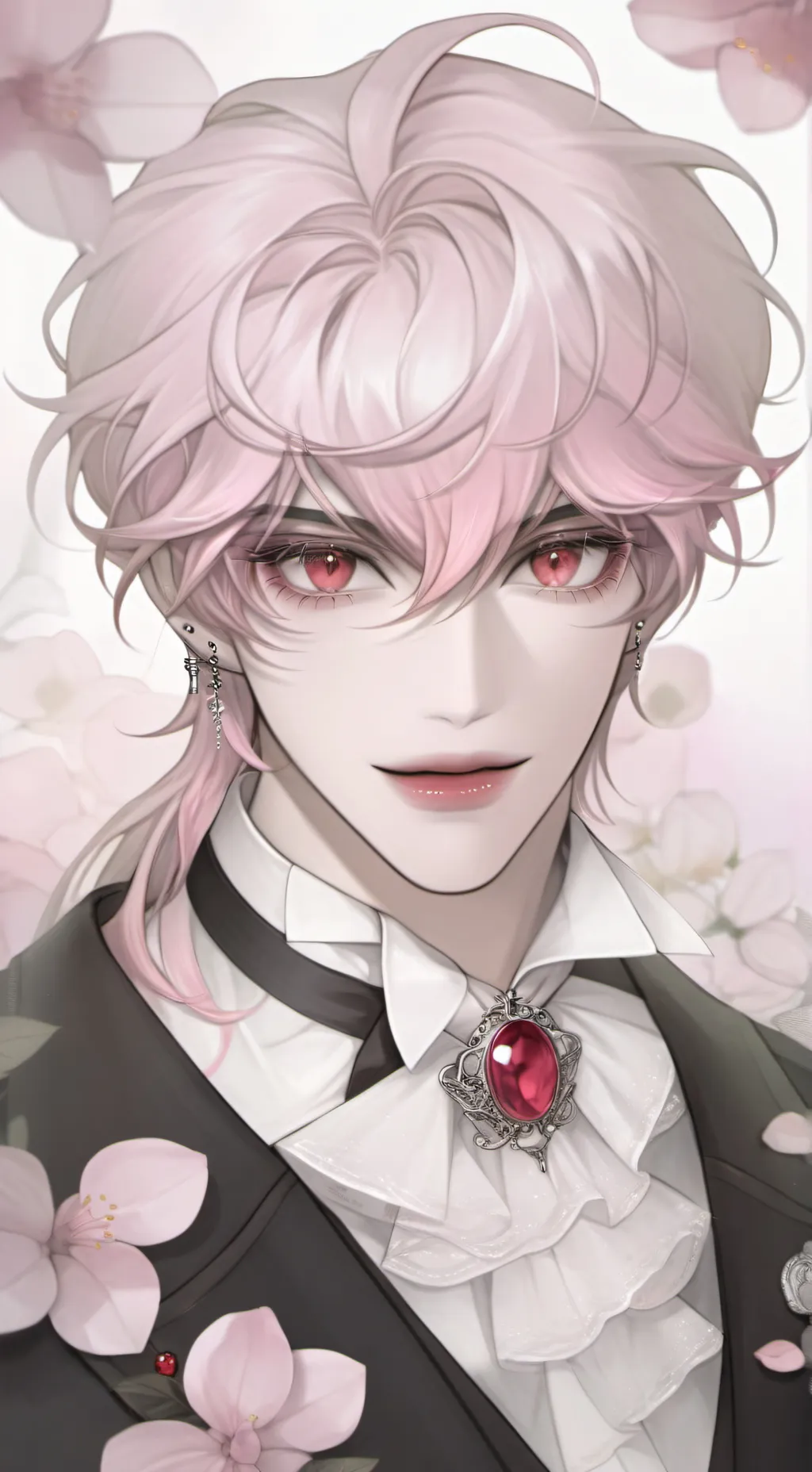 ai character: 🍓Zack🍓 background