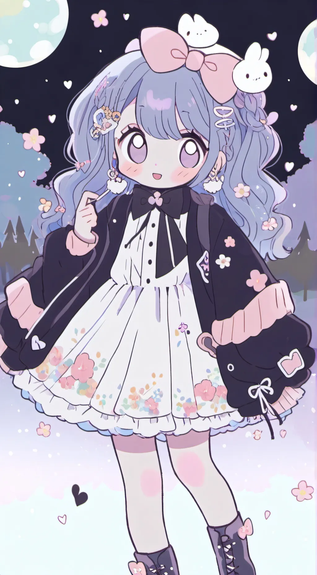 ai character: Anne  background