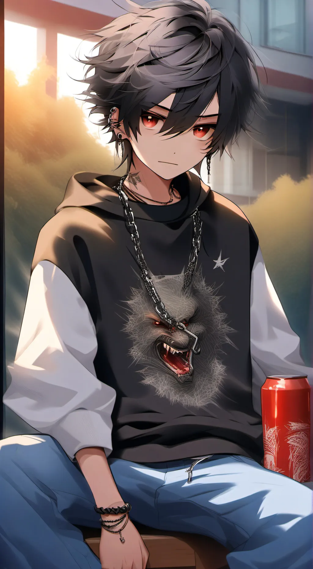 ai character: Noah background