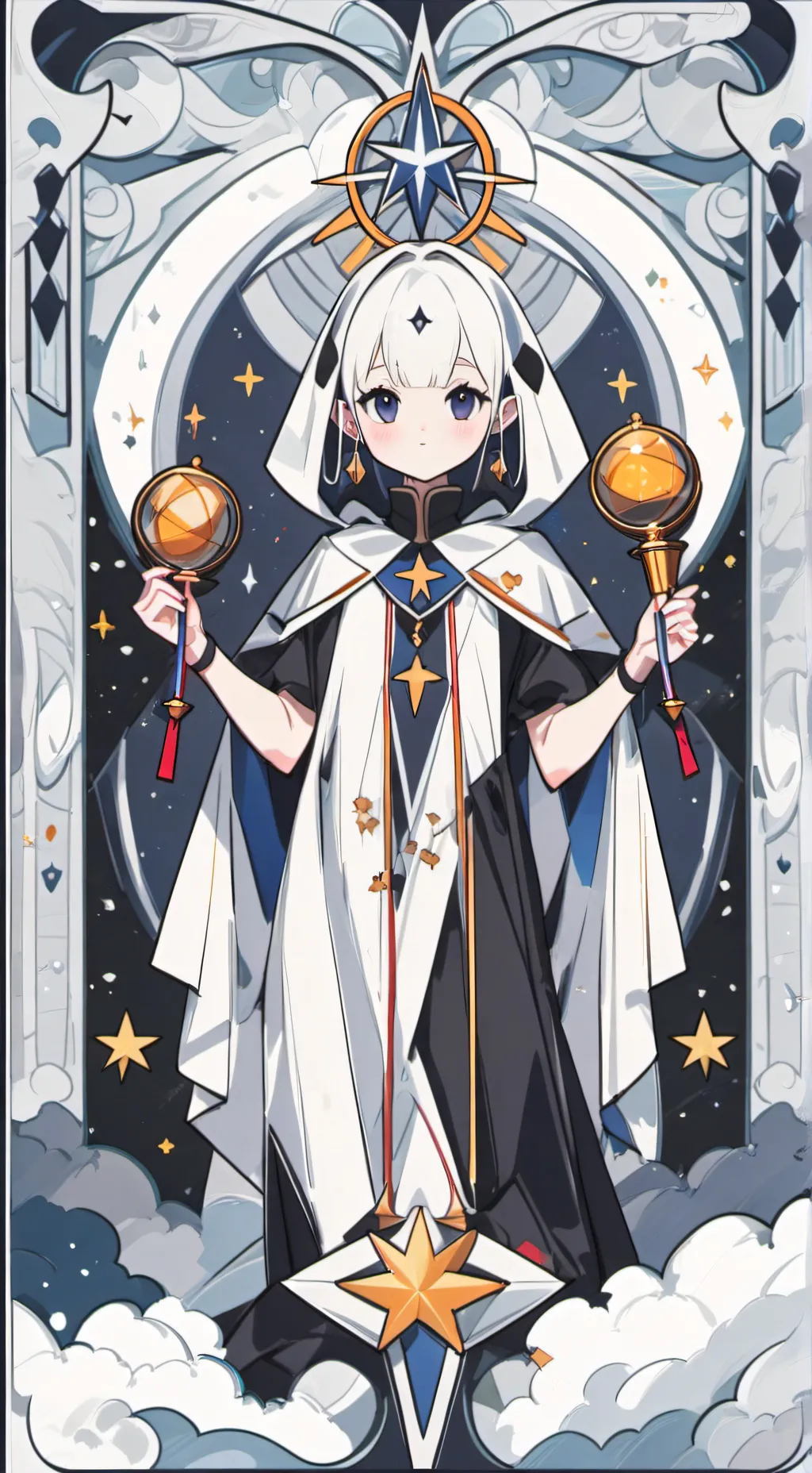 ai character: sm malls background