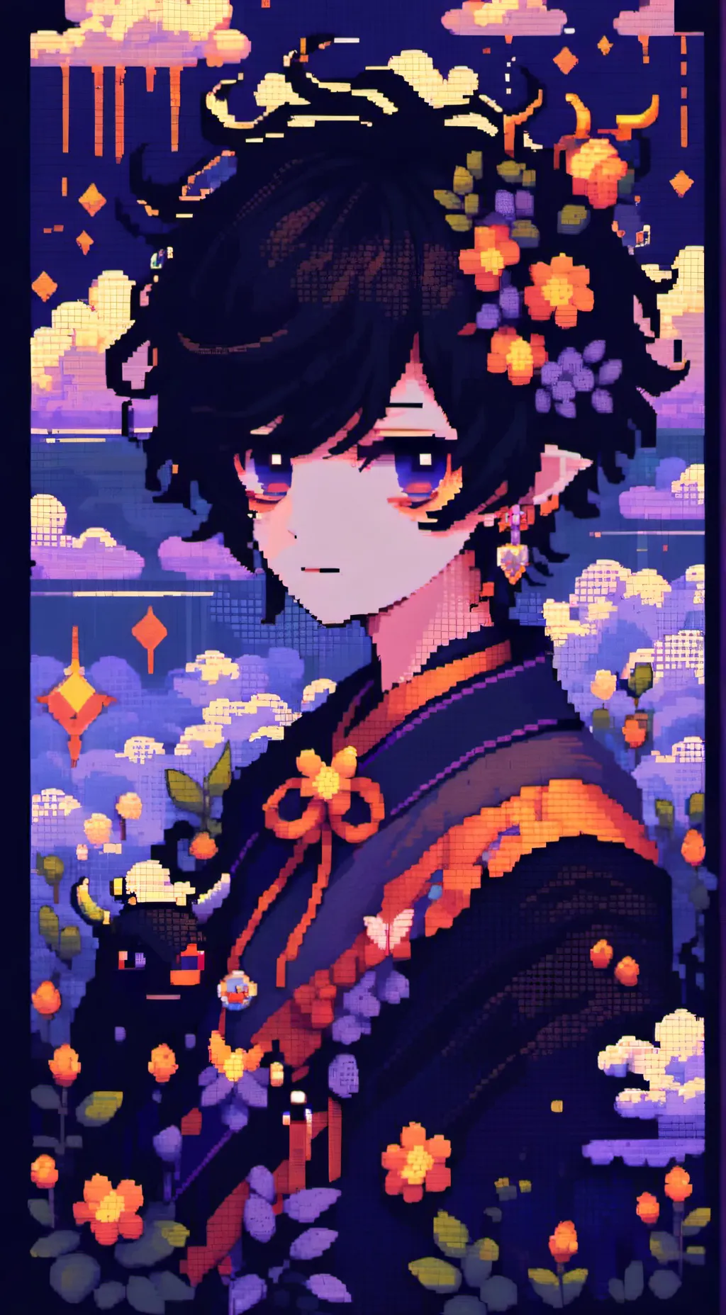 ai character: tomioka demonio background