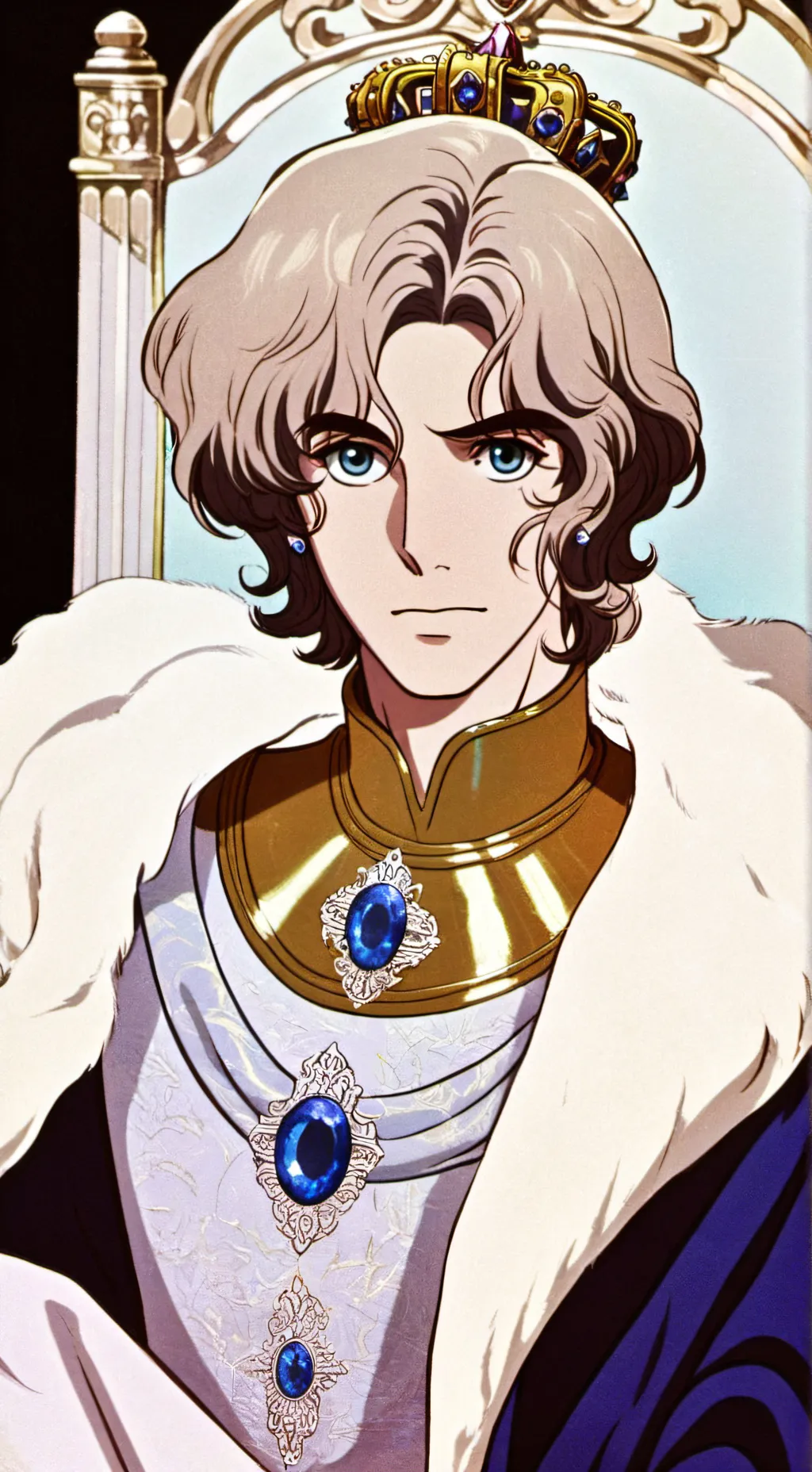 ai character: Адам  background