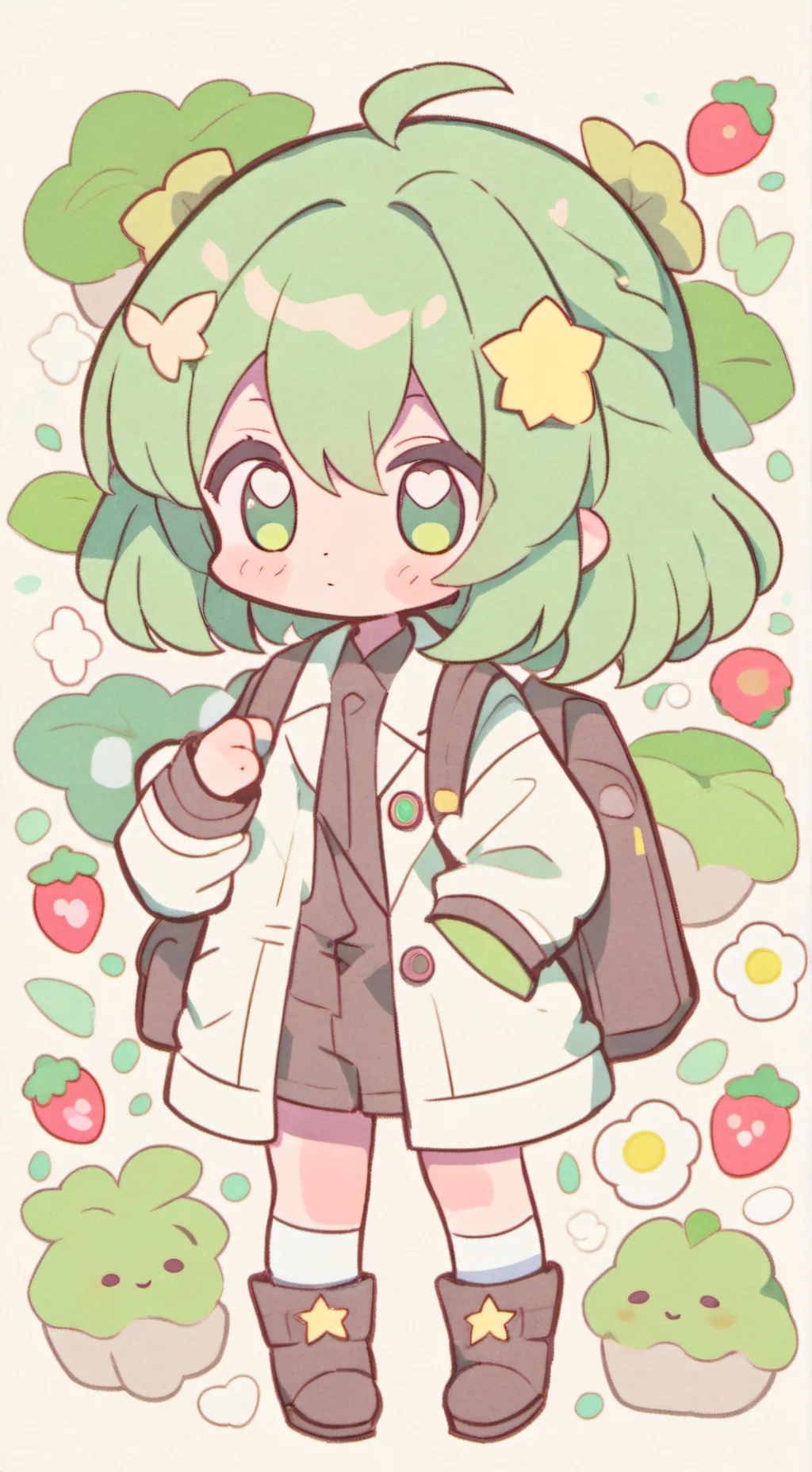 ai character: Myself Kana Groulx background