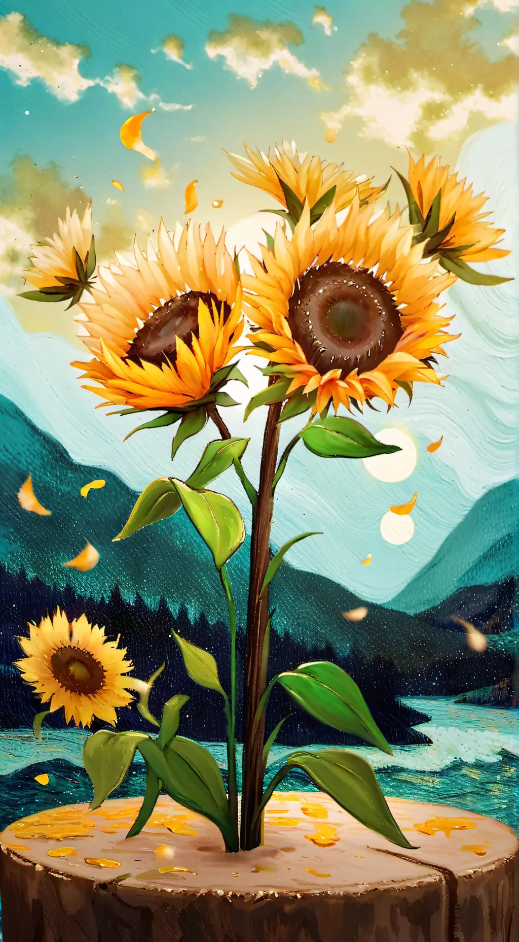 ai character: gray background