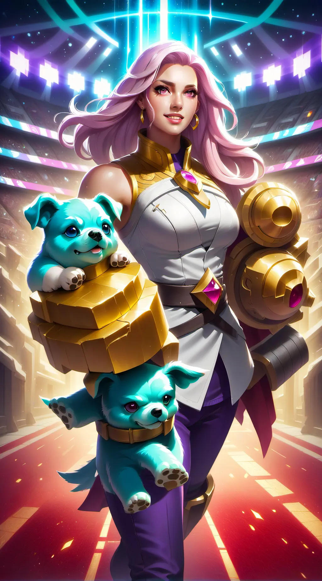 ai character: leo x Rafhael background