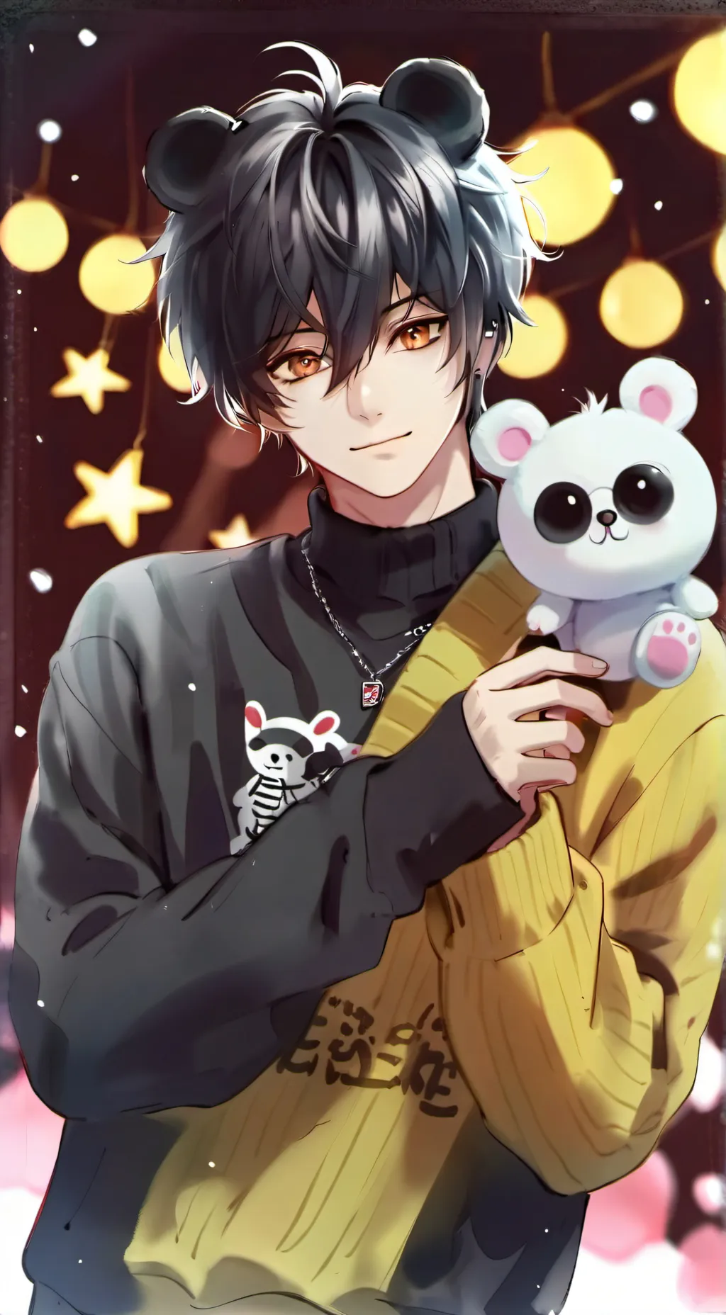 ai character: Teddy background