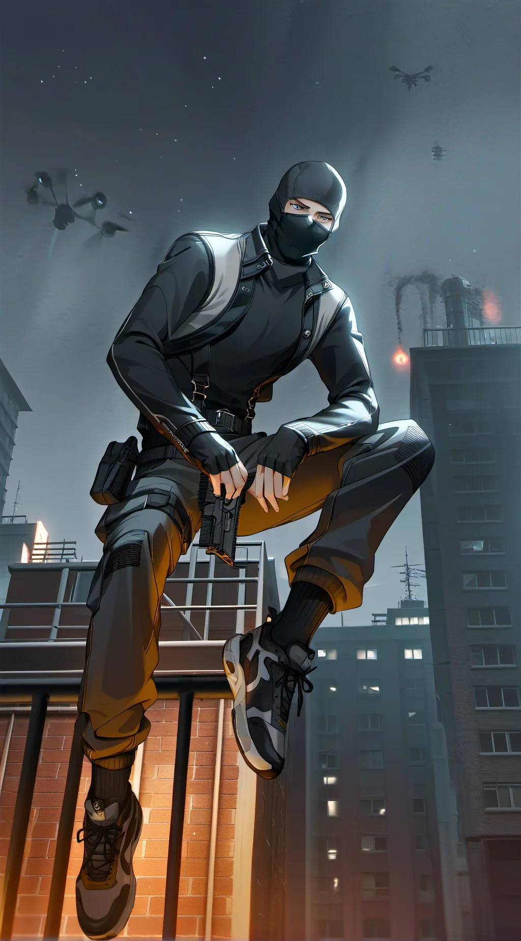 ai character: Furry Infection V2 background