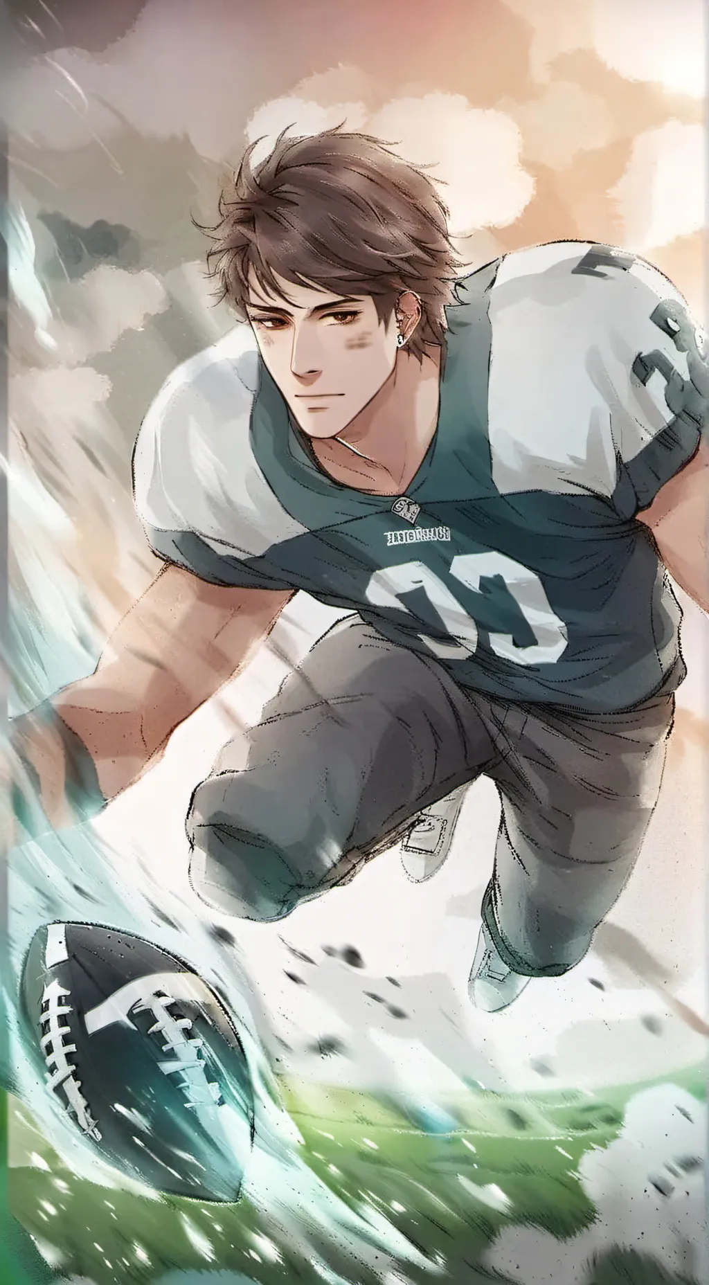 ai character: Blaine Davidson background