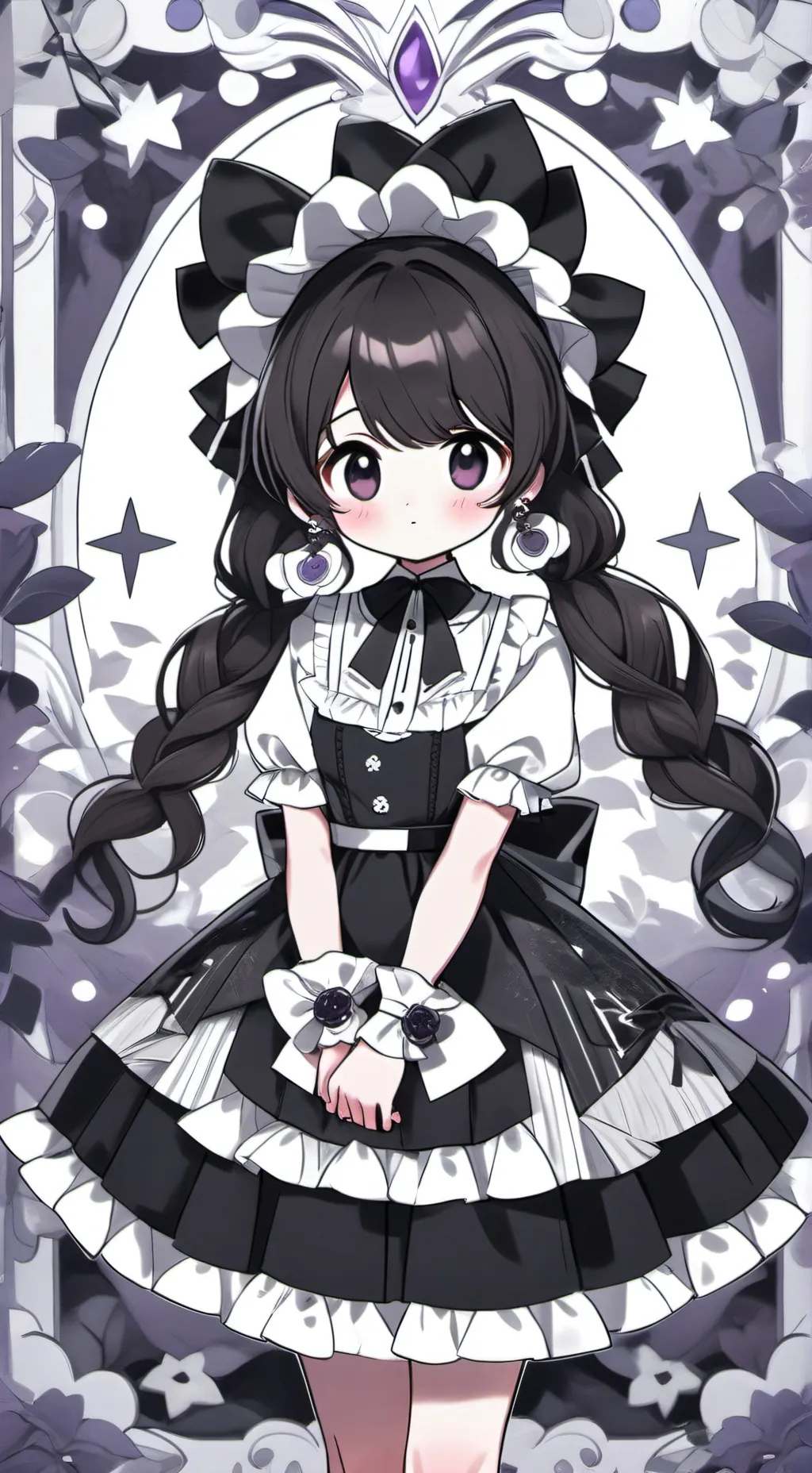 ai character: ANA, X TU background