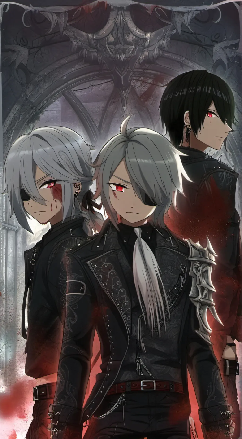 ai character: Ellis,Rich & Nicki background