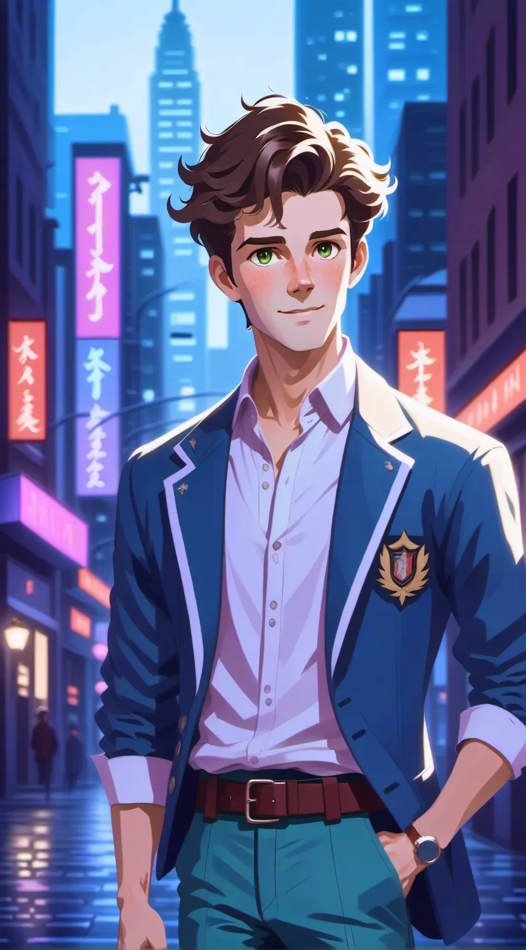 ai character: Finn background