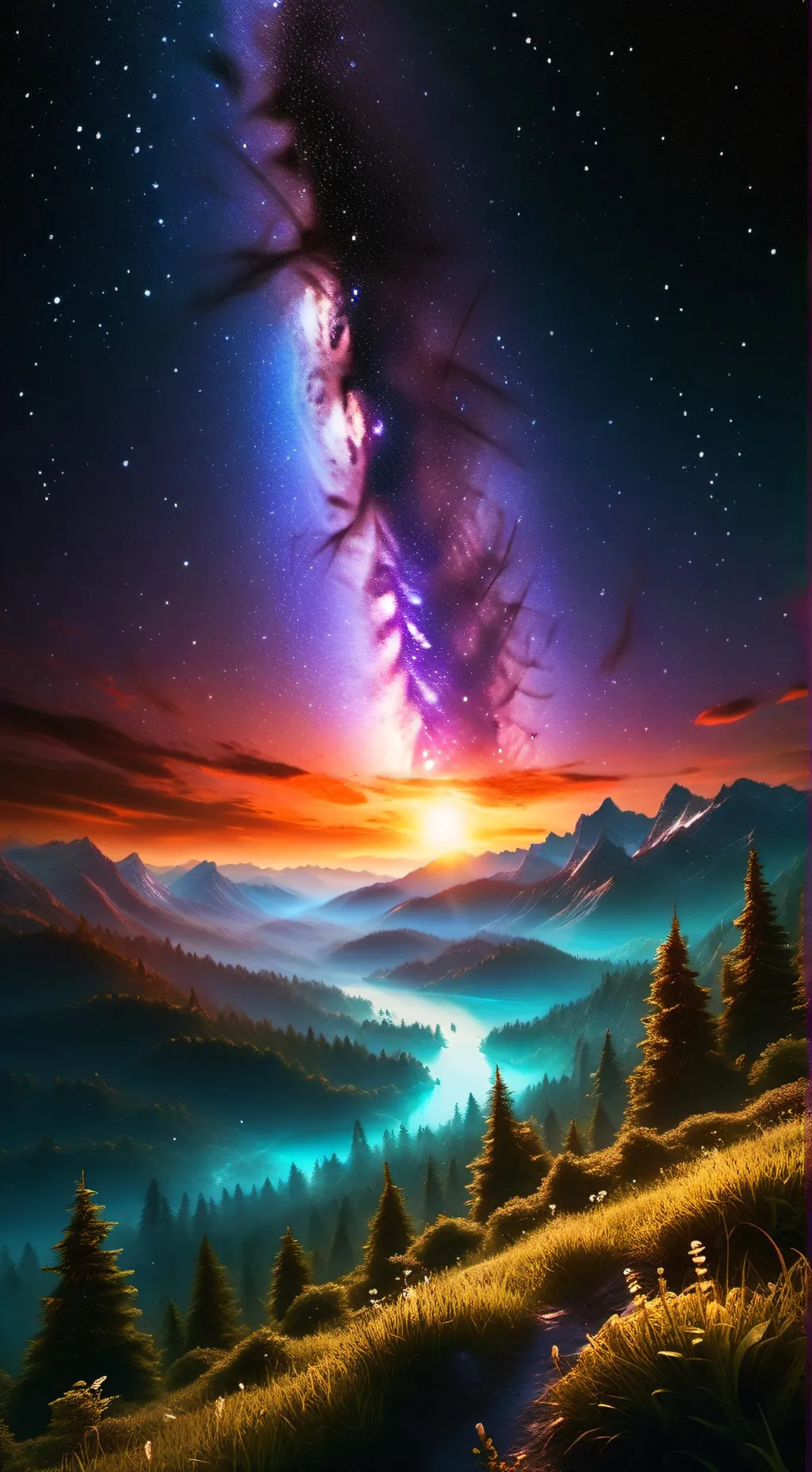 ai character: The gang :)  background