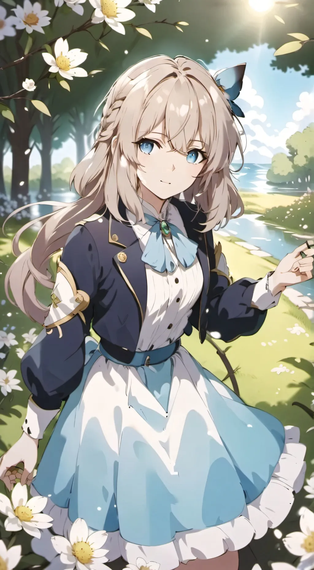 ai character: Alice Madeline  background