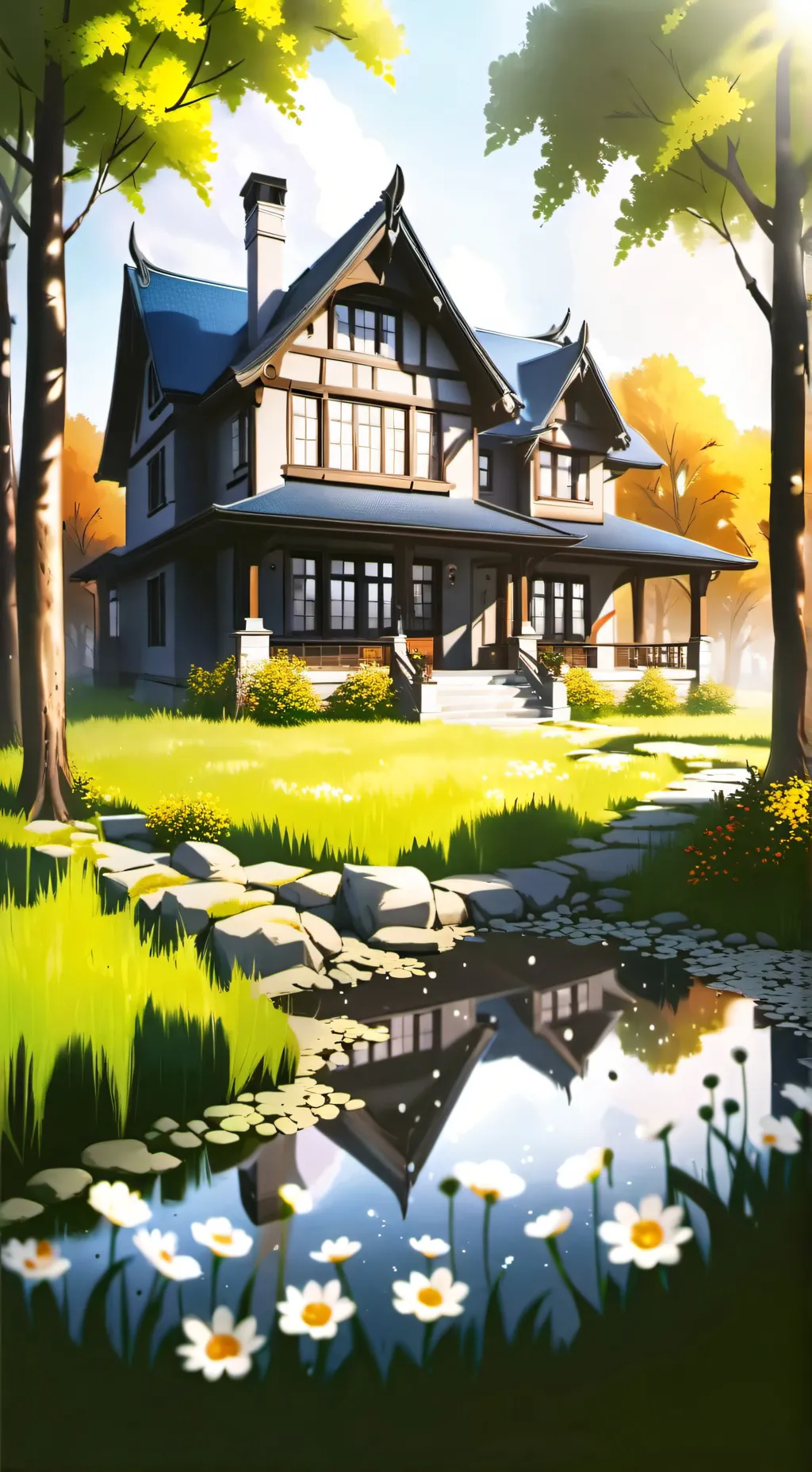 ai character: HuntrixXSajaboys background