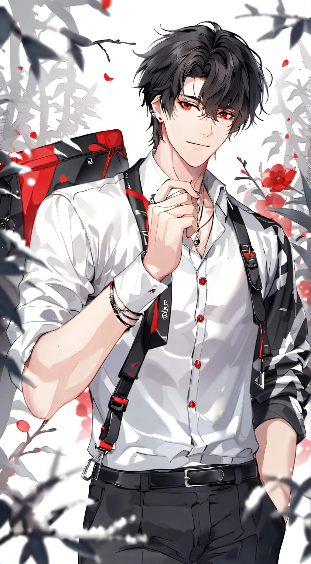 ai character: Max background