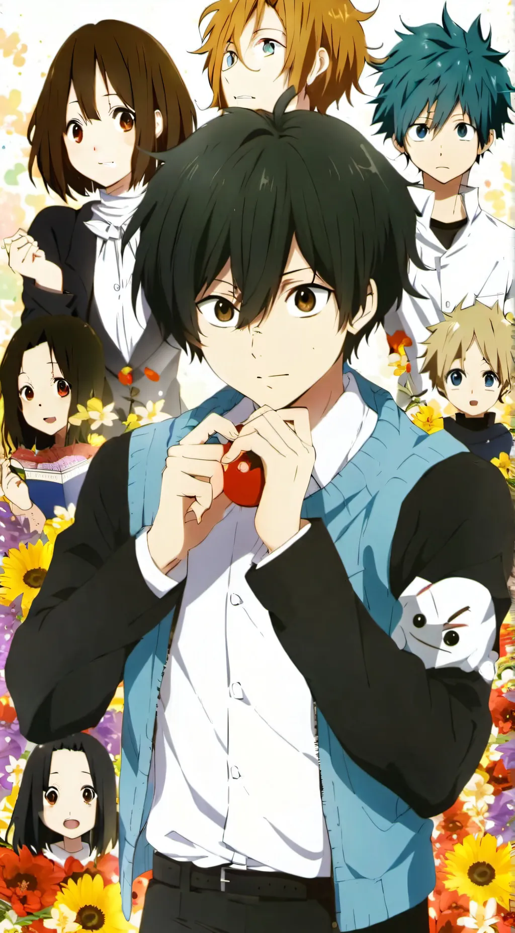 ai character: MHA SLEEPOVER  background