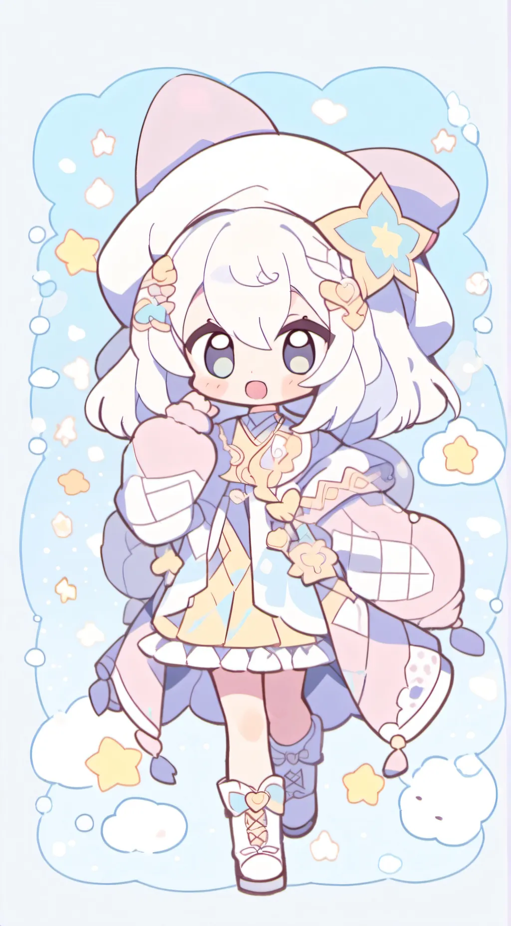 ai character: Glisten ￼YouTuber background