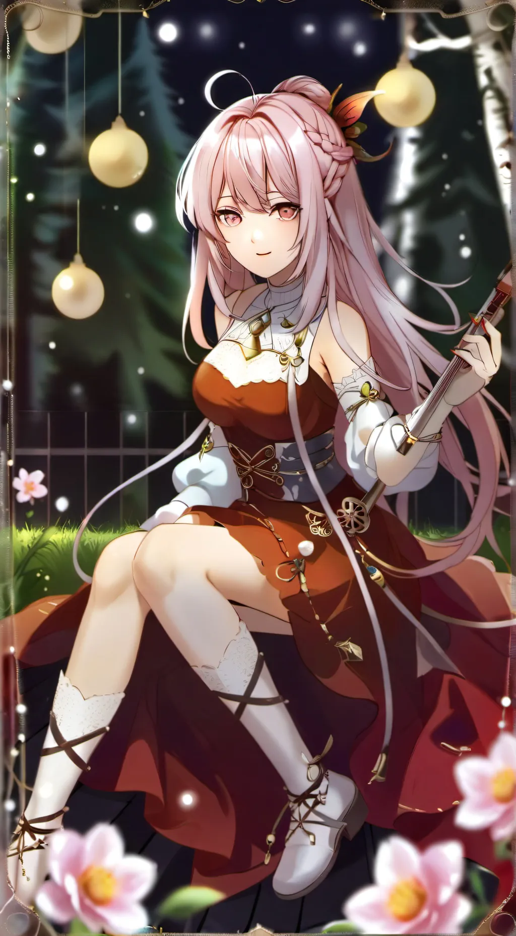 ai character: Моли background