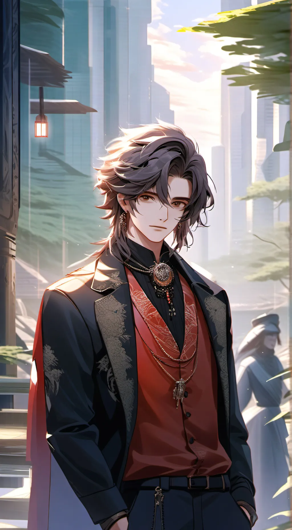 ai character: Sprunki Simon Time background