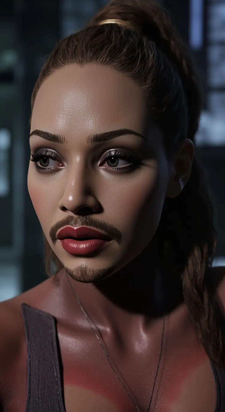 ai character: Hi ThErE background