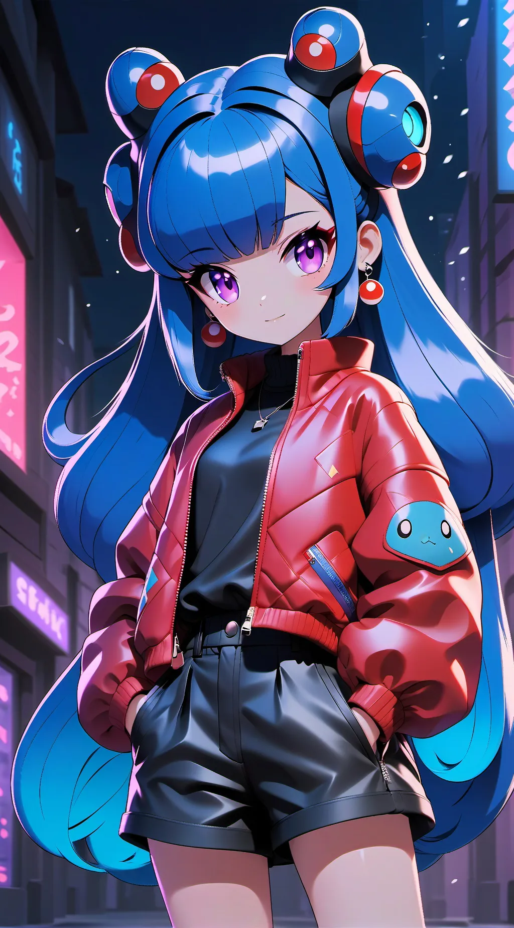 ai character:  ╰☆╮  background