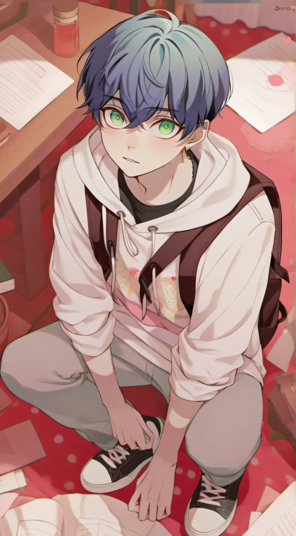 ai character: MHA x my OC 35 (2) background